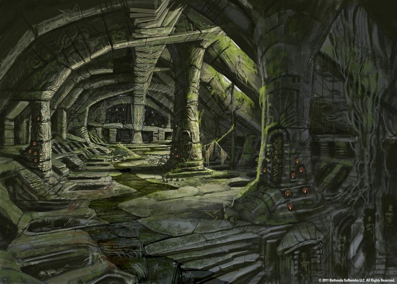 Illustration for article titled The Early Art Of The Elder Scrolls V: Skyrim